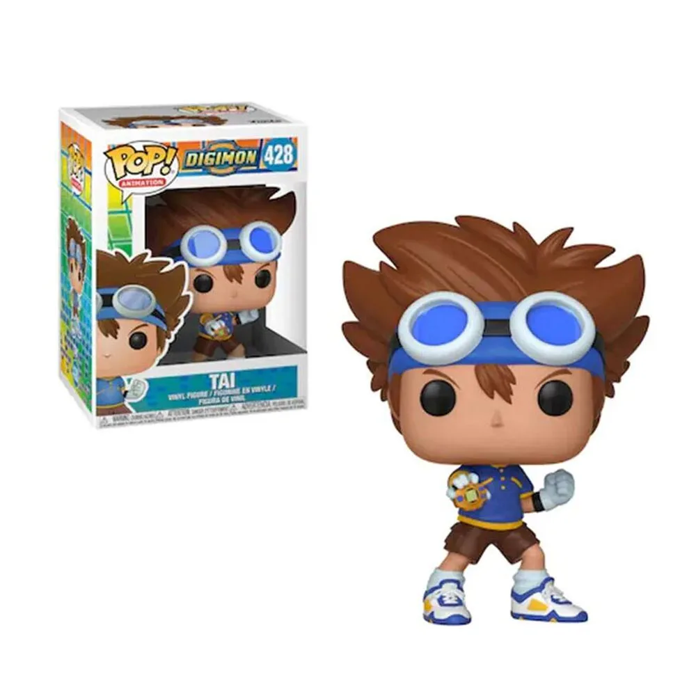 thumbnail image 1 of Figuras de acción de vinilo Funko Pop Animation Gabumon n.° 431 Matt n.° 430 Digimon Tai n.° 428 Agumon n.° 429, juguetes, regalos para niños, 1 of 4