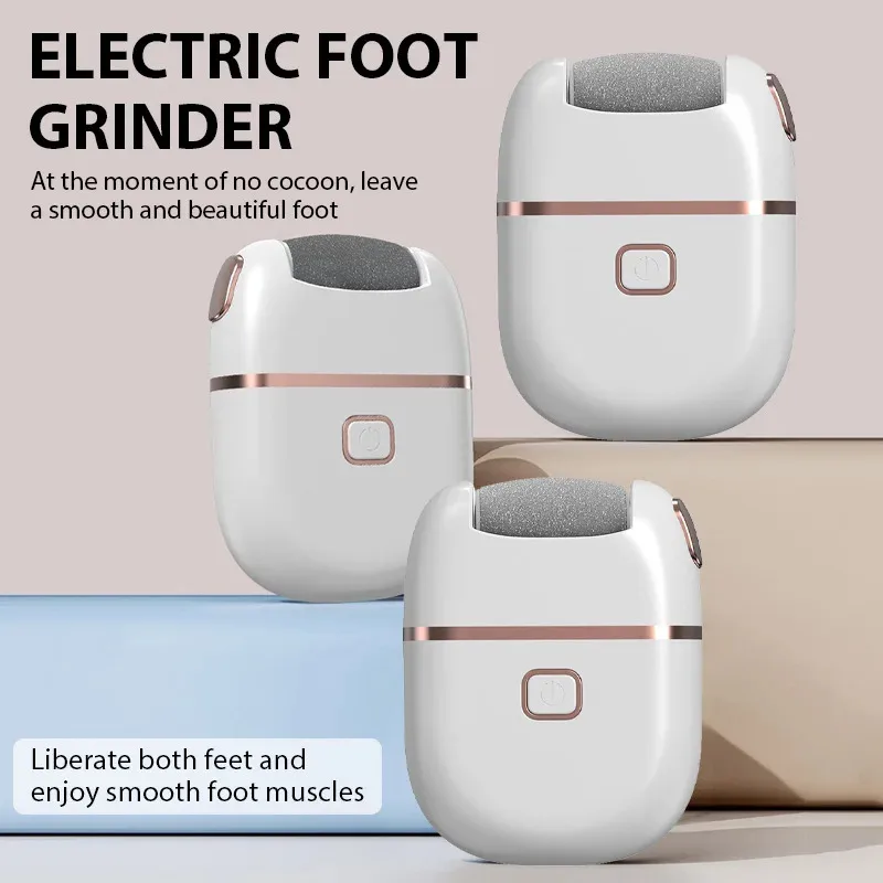 Rechargeable Electric Foot Grinder Dead Skin Remover Calluses Feet Scrubber Electric Foot File Dry Dead Cracked Care Repair