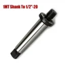 Workholding Toolholding Drill Chuck Arbor Threaded Drilling To 1 2inch-20 Threaded Morse Taper MT1 Adapter Steel 2