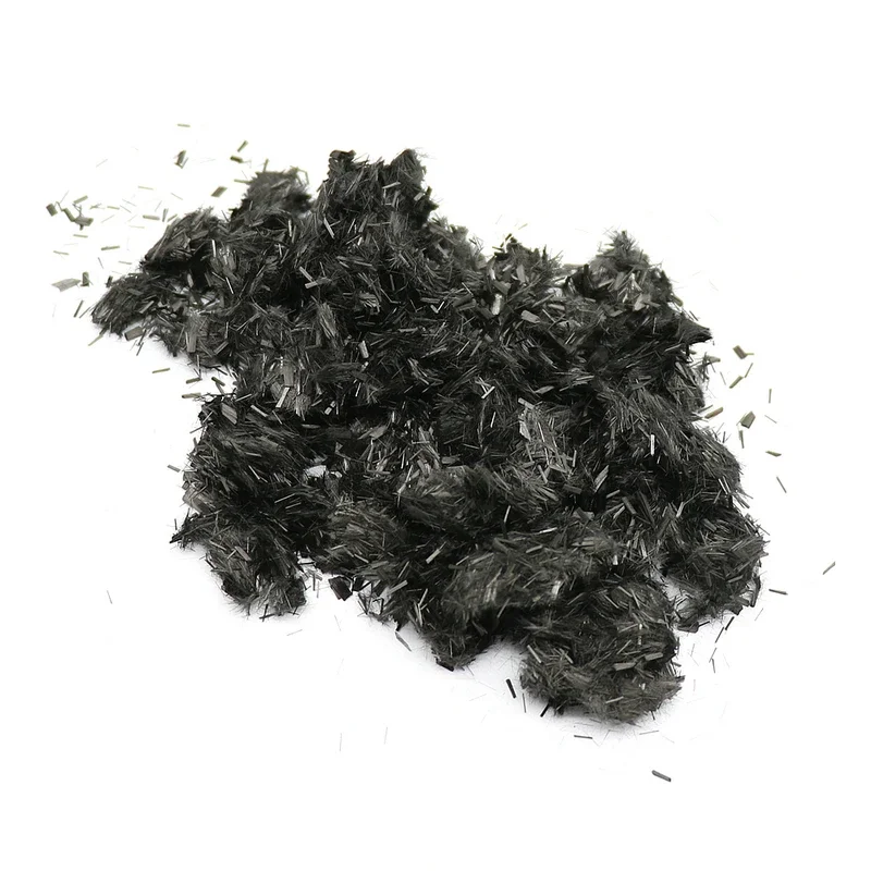100G Carbon Fiber Forging Chopped 3-12MM Carbon Fiber Bundle Forging Marble Texture Automotive Interior Processing