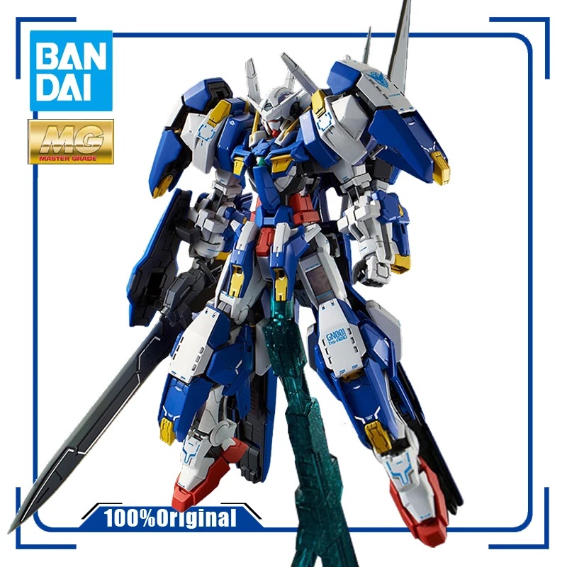 

BANDAI MG 1/100 GN-001/hs-A01 Gundam Avalanche Exia Assembly Plastic Model Kit Anime Peripherals Action Toy Figures