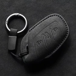 Custodia per chiavi in pelle premium - Elegante copertura per chiave e accessorio portachiavi