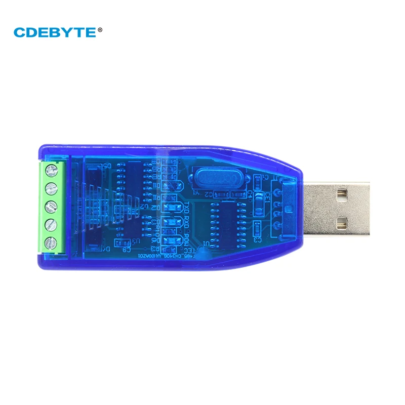 Accessory Connector Kit USB to RS485/232 Converter CDEBYTE E810-RS-U01 TVS Protection Build-in CH340 Chip Lightweight Support Multi System USB Converter accessory connector kit