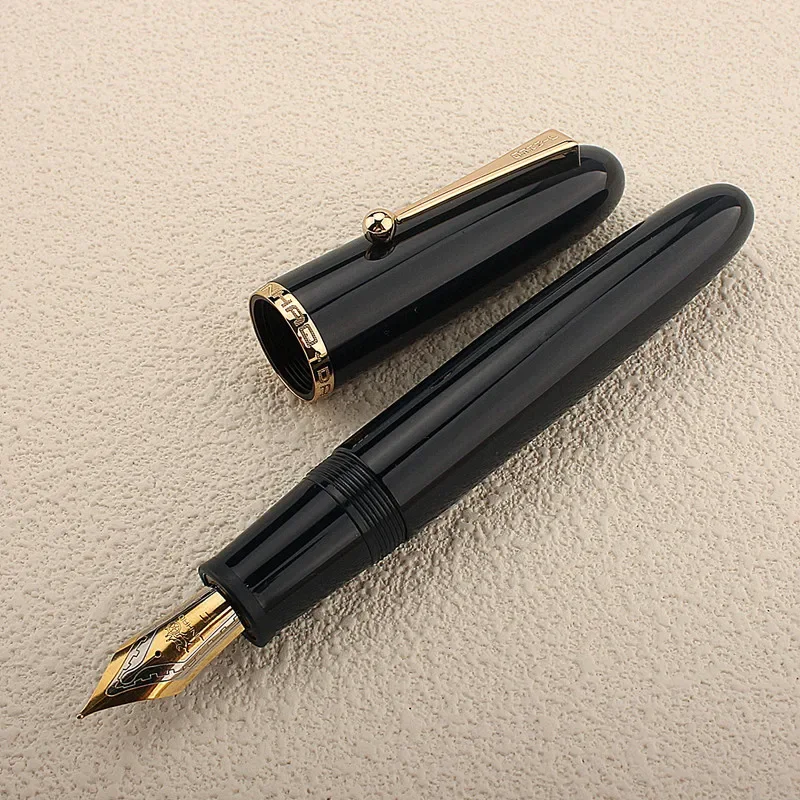 Jinhao 9019 투명 컬러 송진 만년필 용품, 0.5 0.7mm 잉크, 학생 학교 문구, 비즈니스 사무용품 선물