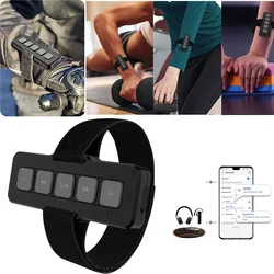 Car Wireless Bluetooth Motorcycle Bike Remote Controller Bike Handlebar Media Controller for IOS Android Phone Music Player