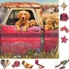 Dog Wooden Jigsaw Puzzles Mysterious Cute Golden Retriever Animal Wood Puzzle 3D Craft Interactive Games Puzzle Toy For Kids 1