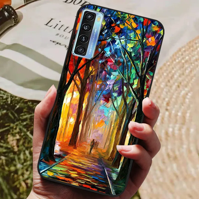 Cute Fashion Cartoon Painted Soft TPU Phone Case Cover