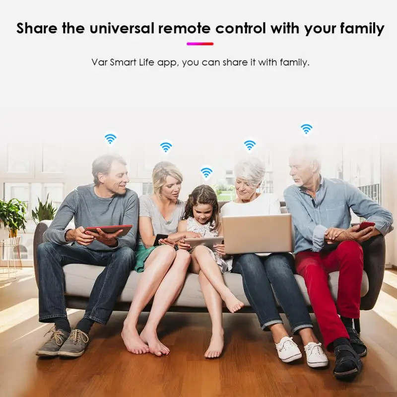 Universal Infrared Tuya Smart WiFi IR Remote Controller Smart Home For TV DVD AUD AC, Smart Life Alexa Google Home Yandex Alice