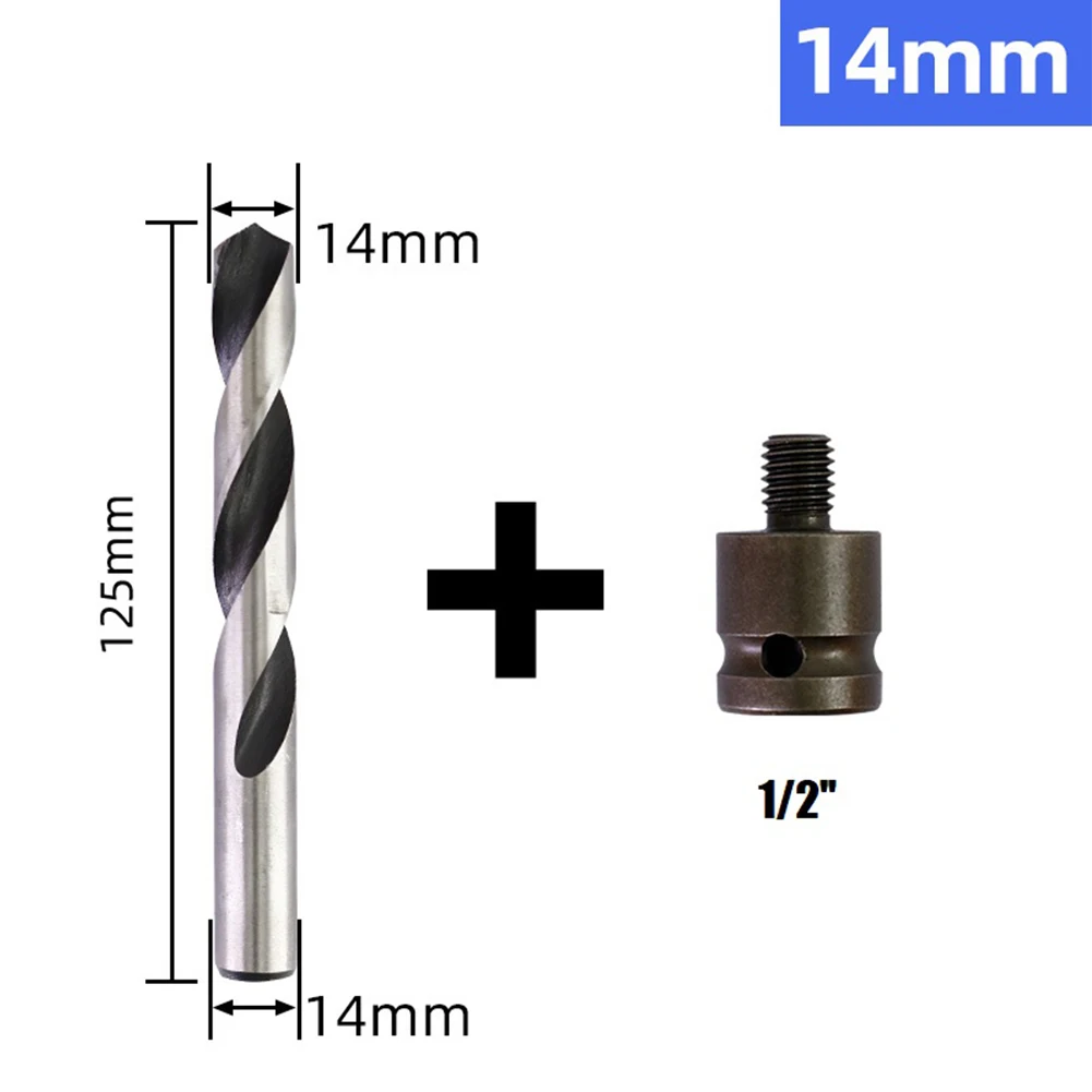 

Wrench Adapter Drill Bit 2pcs Set For Composite Boards For Solid Wood Boards For Woodworking Drilling Affordable