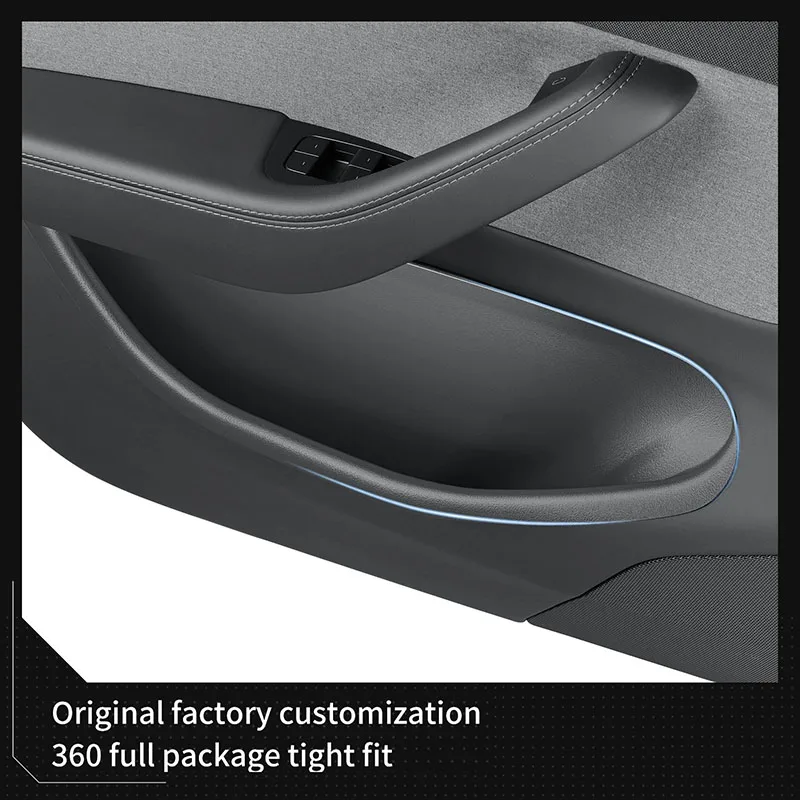 Door Side Storage Box For Tesla Model Y Juniper Model 3 Highland Full&Half Cover