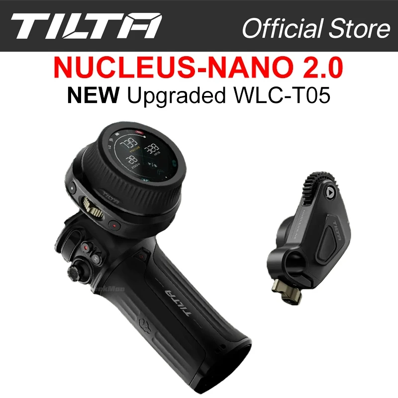 TILTA Nucleus N 2.0 WLC-T05 무선 렌즈 제어 시스템, 팔로우 포커스 Nucleus Nano, RS 및 Nucleus-M 모터용, 재고 있음