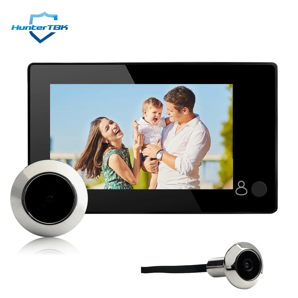 Security Digital Door Viewer 2.4 Inch Peephole Camera, Mirilla Digital Puerta Wifi, Peephole Camera for Apartment Wifi, Door Peephole Camera, Peephole Camera Wireless