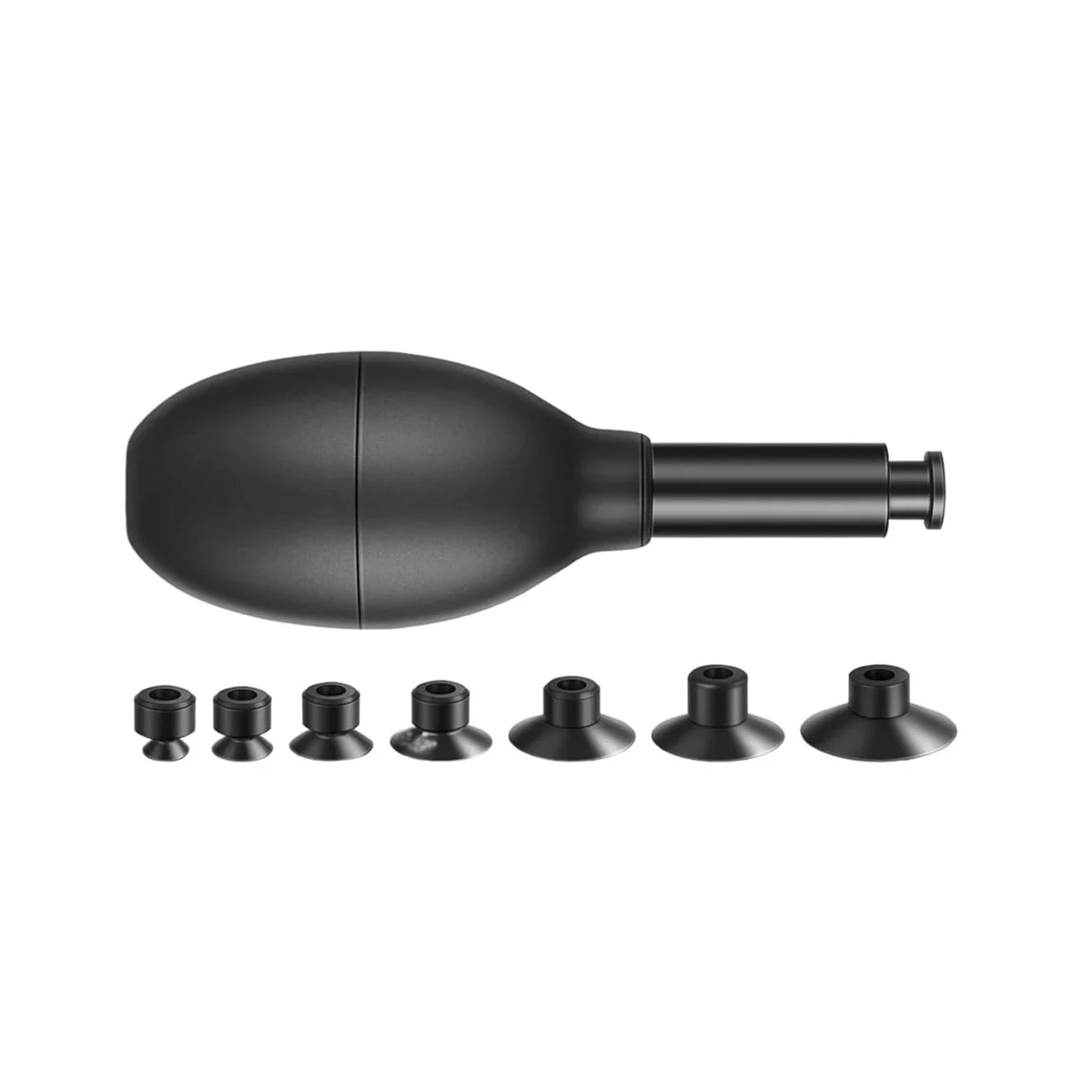

Lens Sucker Kit 8-In-1 with 7 Interchangeable Suction Cups Strong Suction Manual Vacuum Suction Pen Lens Puller