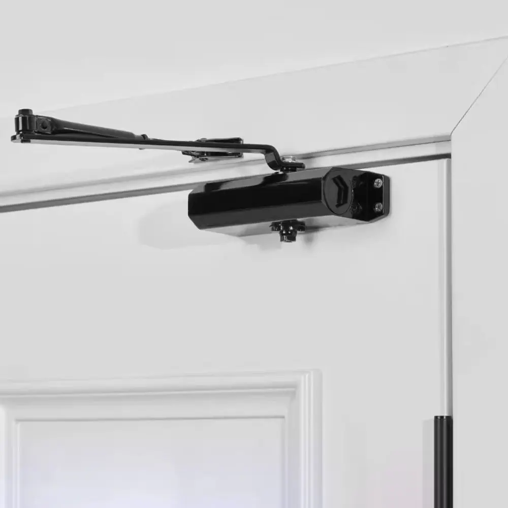 Automatic Door Closer Adjustable Speed Protective Hardware 25KG To 85KG Soft Closing Holder