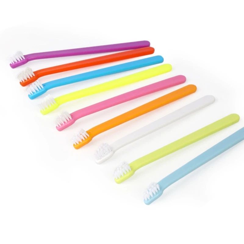 Dog Toothbrush Dog Teeth Cleaning Puppies Kitten Toothbrush Pet Toothbrush Cat 270F