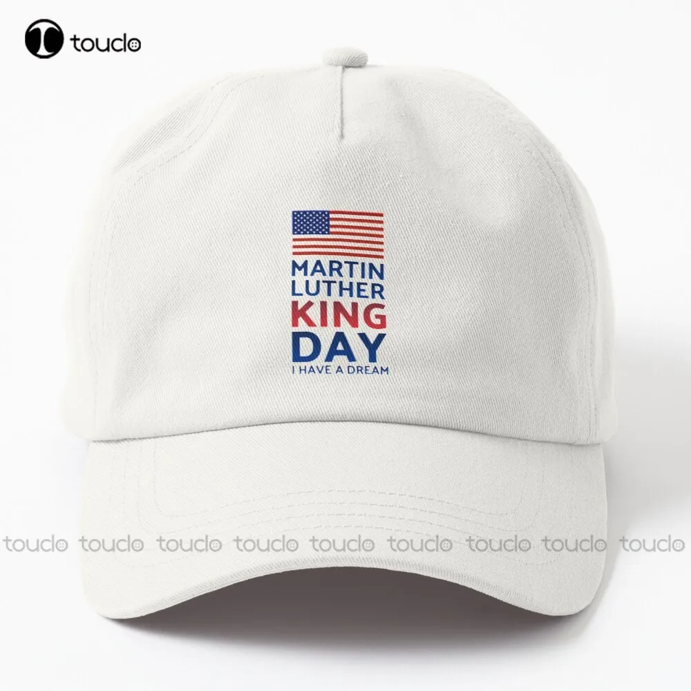 

I Have A Dream Martin Luther King Jr Dad Hat Funny Trucker Hats Personalized Custom Unisex Adult Teen Youth Summer Baseball Cap