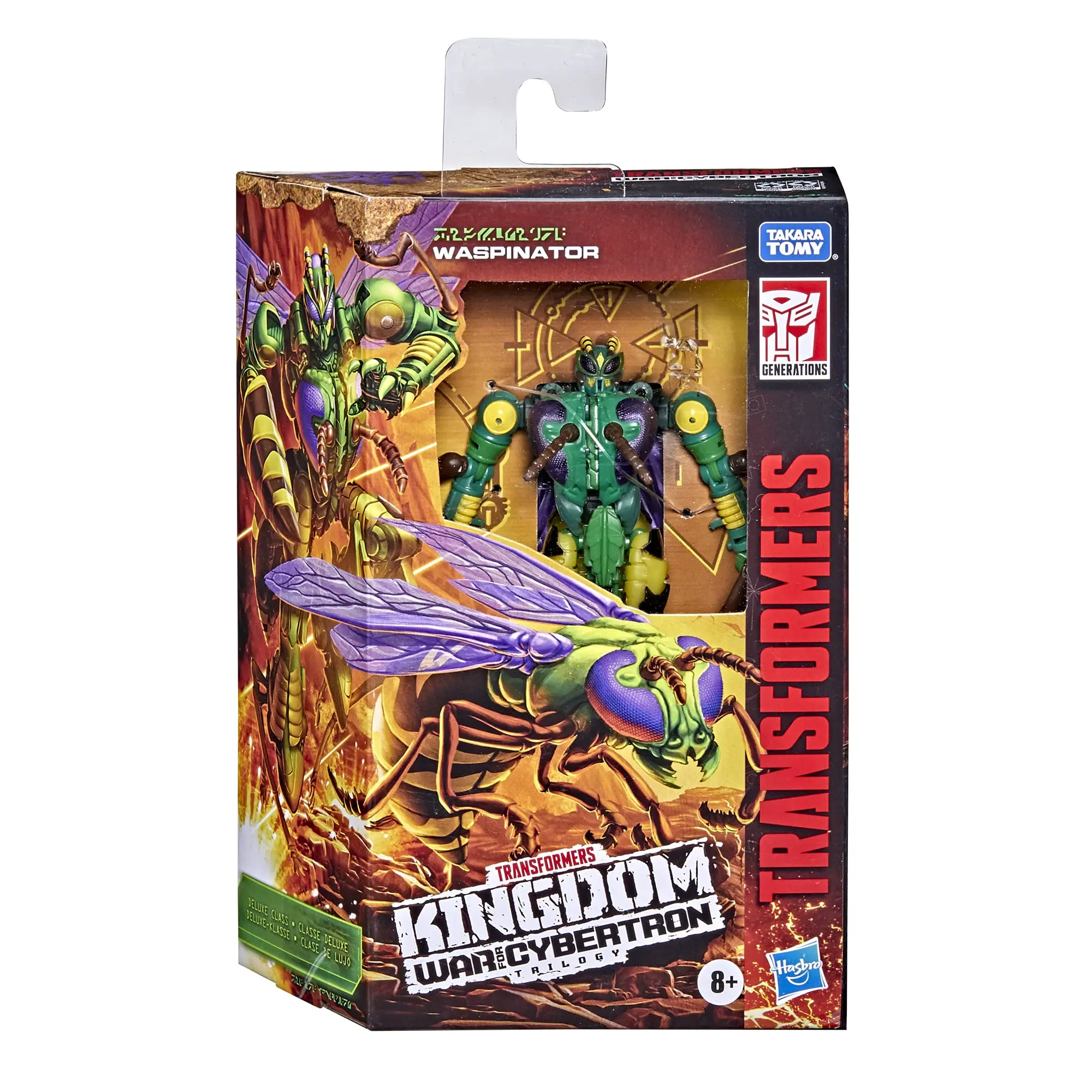 未開封新品 トランスフォーマー キングダム Waspinator WFC-K34 Hasbro Transformers Toys Generations War for Cybertron