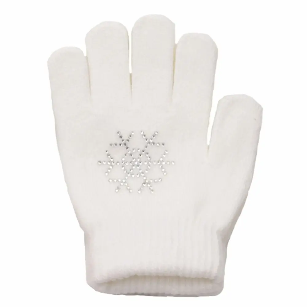 Non-Slip Skating Gloves Palm Protection With Gel Figure Skating Gloves Cotton Winter Warm Kids Skating Mittens Ice Sports 4