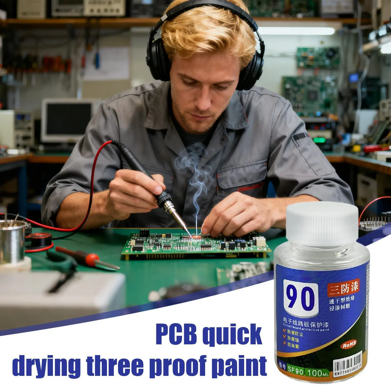 100ml Waterproof Protective Coating for Electronics and Circuit Repair