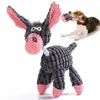 Squeak Dog Toys, Durable Stuffed Animal Plush Chew Toys, Dog Toys for Cleaning Teeth, Suitable for Small Medium-sized Dogs