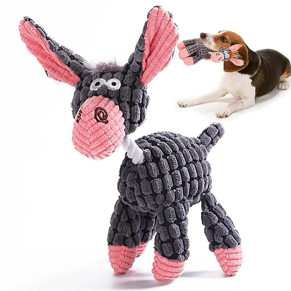 Durable Squeaky Plush Dog Toy 1
