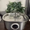 3.2L Stainless Steel Pet Water Feeder Auto Cat Fountain Smart Dog Water Dispenser Visual Window Drinking Bowl Pet Accessories