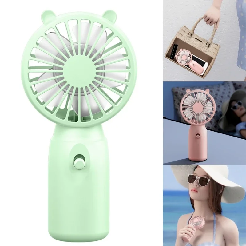 휴대용 휴대용 팬 미니 냉각 팬 음소거 디자인 AA 배터리 음소거로 구동