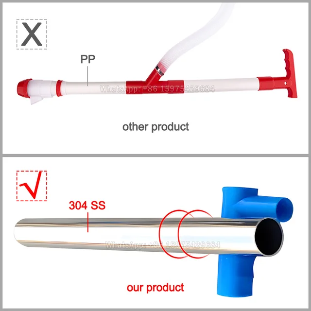 Kukorica Műtrágya Applikátor Rozsdamentes Acél Kézi Eszköz Gyors Megtermékenyítő Mezőgazdasági Zöldségmezőkhöz - Image 6