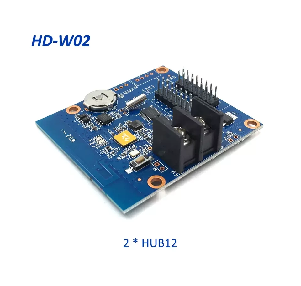The cheapest HD-W00 HD-W02 HD-W03 HD-W04 Wi-Fi Single And Dual Color Led Display Screen Control Card That Supports Mobile App