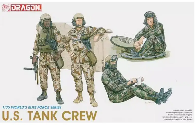 

Американский танк армии дракона 3020 масштаб 1/35 команда танков персива (пластиковая модель)