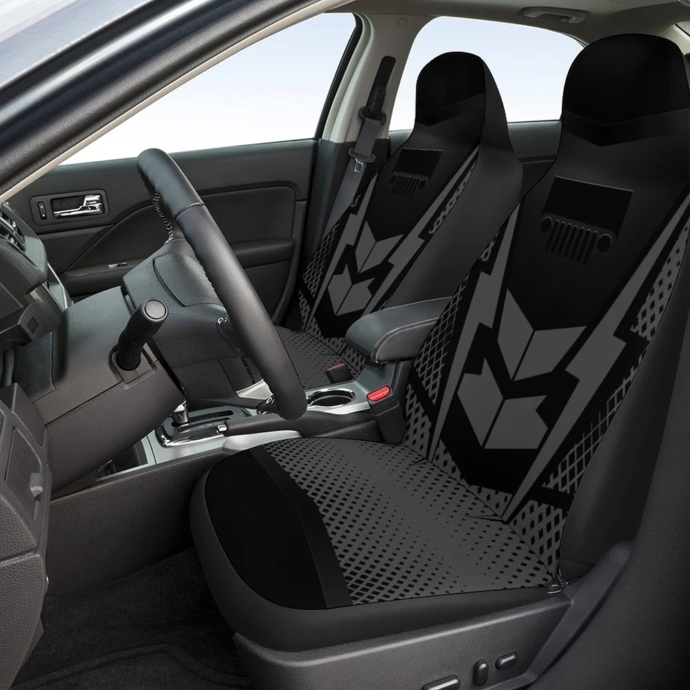 

Universal Car Seat Cover Protection Polyester 2-Seater Front Back Cushion Protect Pad Mat Backrest for Auto Interior Truck Suv