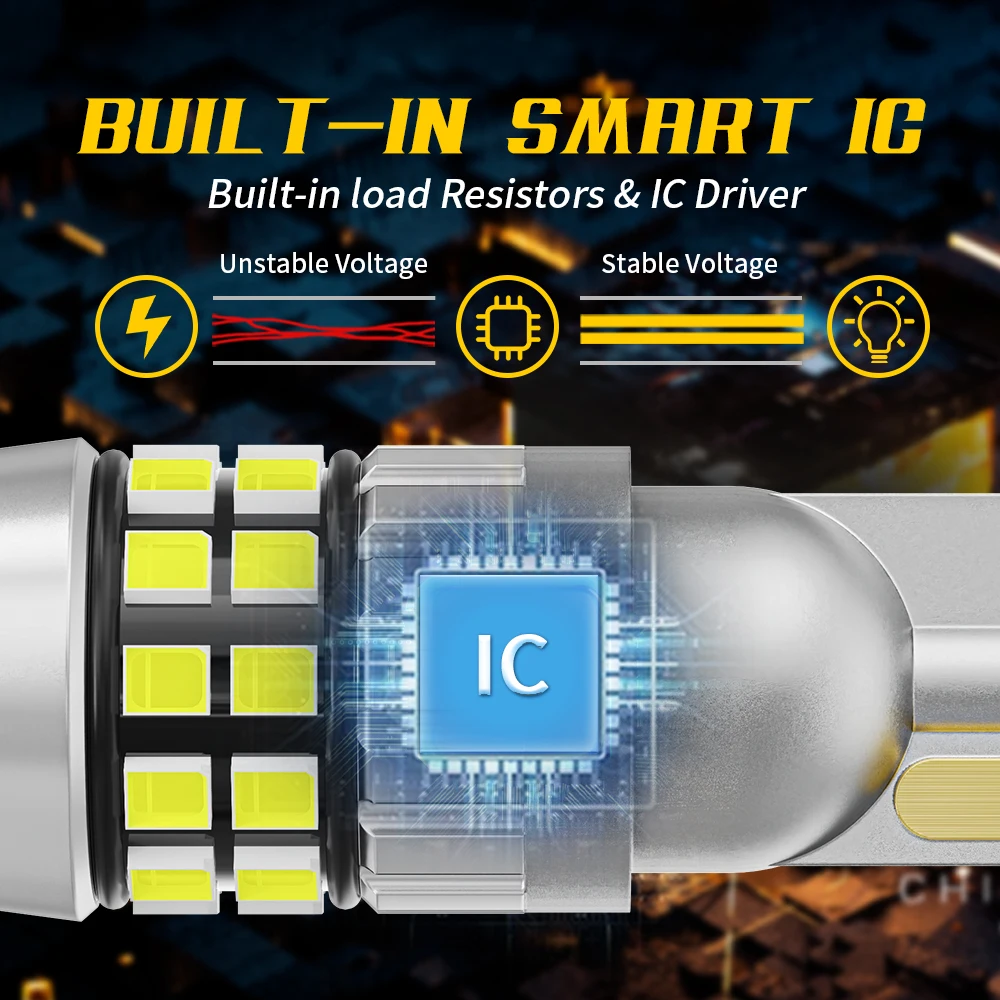 ���� �ڹ� LED DRL ��� ������ �� �� ����Ʈ �ҽ�, �ƿ�� BMW ������, 2x T10, W5W, 1500LM, 6000K, 12V, 24V, CANBUS ���� ����