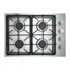 30" NG/LPG Gas Cooktop 4 Sealed Burners Stainless Steel 18000BTU Max 1