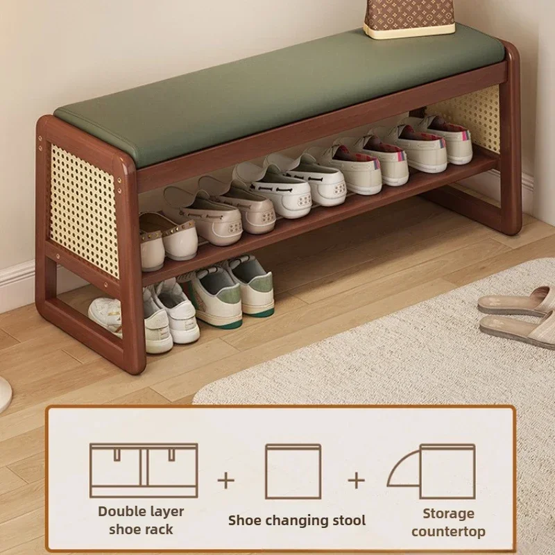 داشا تاران رف احذية خشبي طبقتين