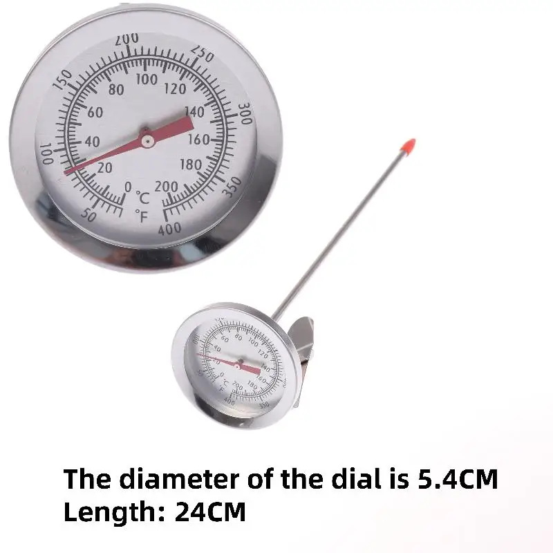 15/20/30cm mutfak termometresi yemekler et fırın pişirme probu termometre tencere barbekü pişirme gıda sıcaklık göstergesi mutfak aracı