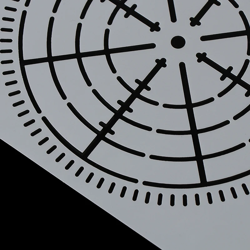 Description Picture 6 of itemDIY 12PCS Reusable Mylar Mandala Dotting Painting Stencils Templates Tools for Craft Furniture Wood Canvas Rocks Fabric Wall Art