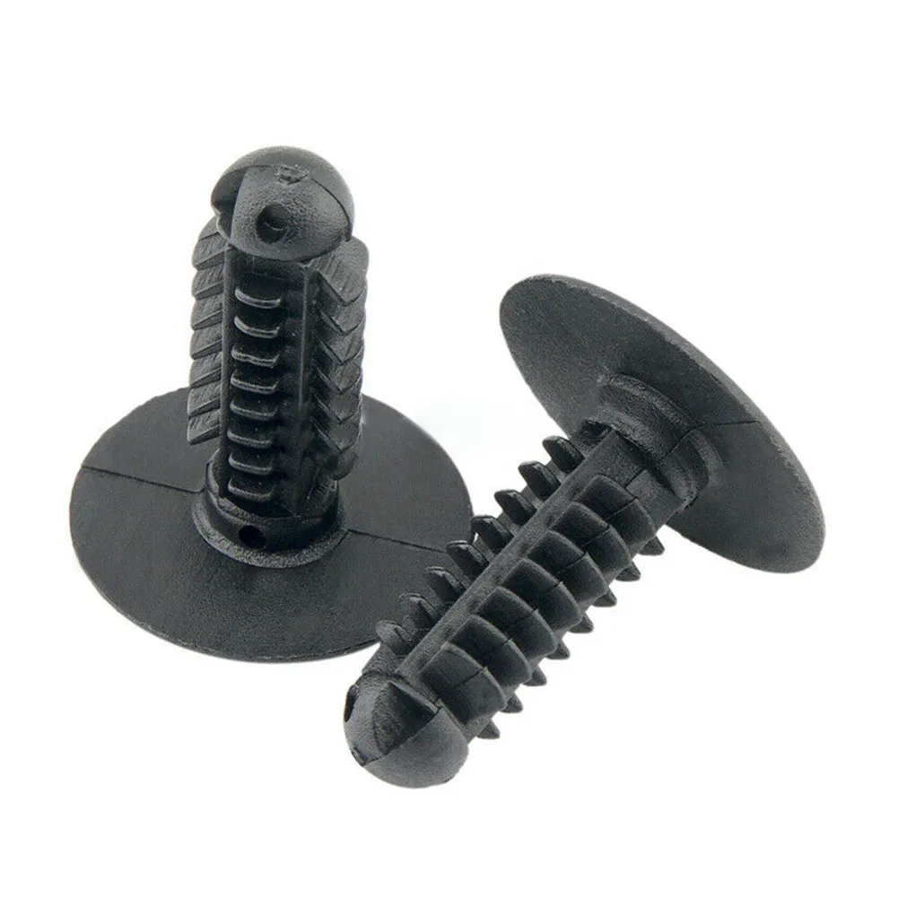 Replaces Fastener Rivet Trim Car Clips Dark Grey Fir Tree Parts Plastic Replacement 100pcs Accessory High Quality