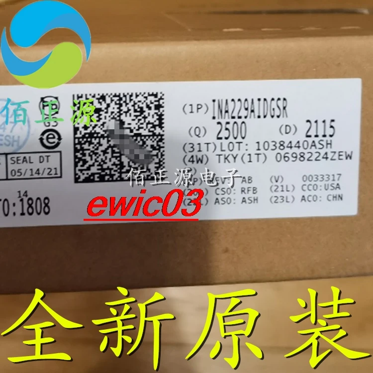 

Original stock INA229AIDGSR 229I VSSOP-10 IC
