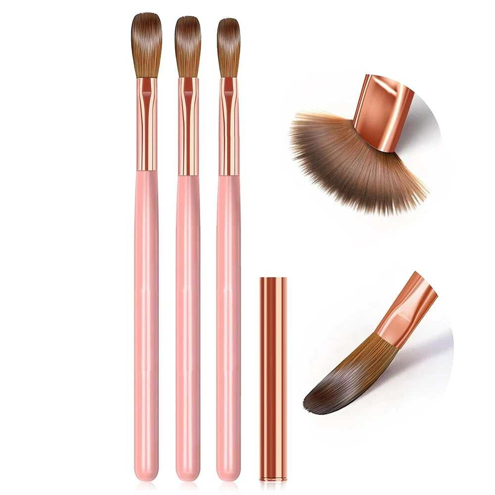 Nail Brushes Acrylic Nail Brush Size 16/18/22 mm for Acrylic Application