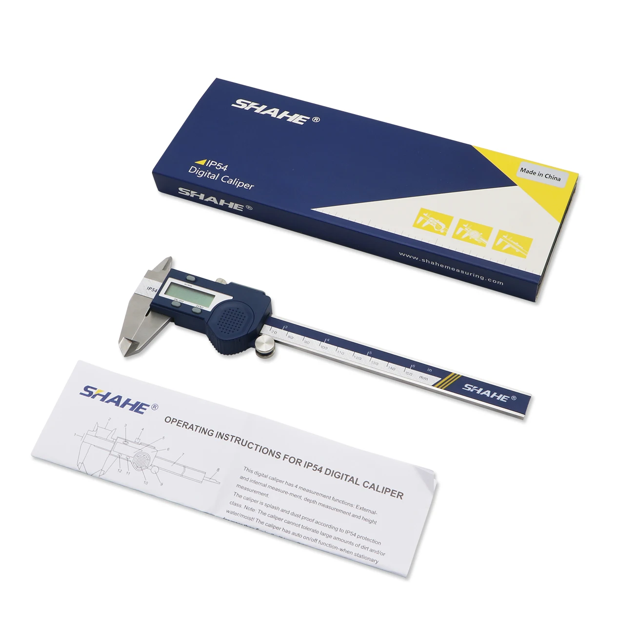 SHAHE Hardened Stainless Steel Digital Caliper Electronic Vernier Caliper Micrometer Measuring Tools images - 6