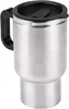 Heated Travel Mug,  Tea Kettle,   Mug, 12V 450ml  In  Stainless Steel Travel Heating Cup Coffee Tea  Cup Mug Travel  Kettle for 2