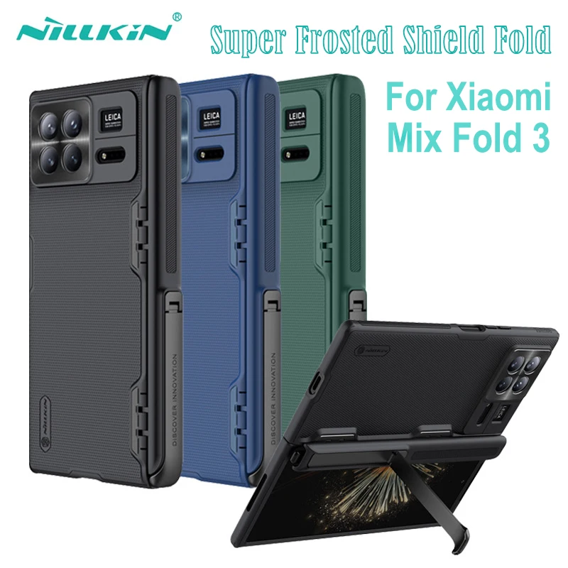 Per Xiaomi Mix Fold 3 Custodia Nillkin Super Glassato Shield Fold Pc + Custodia In Tpu Con Copertura Del Supporto Per Custodia Opaca Xiaomi Mix Fold 3