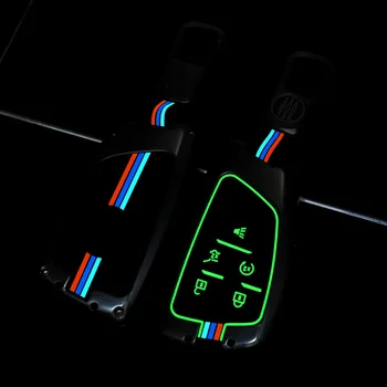 Portachiavi per auto portachiavi in lega per Chevrolet Tahoe peribano per GMC Yukon per Buick ENVISION S Plus wayir 2020 2021 6 pulsanti - Portachiavi per auto portachiavi in lega per Chevrolet Tahoe peribano per GMC Yukon per Buick