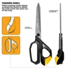 TOUGHBUILT TB-H4-70-11 Industrial Scissors Construction Powerful Scissors 11" Thin Iron Shears High Precision Hand Tools 2