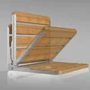 Folding Bath Chair Solid Wood Wall-mounted Shower Seats Creative Barrier-free Seat Stool Modern Home Porch Shoe Changing Stool 1