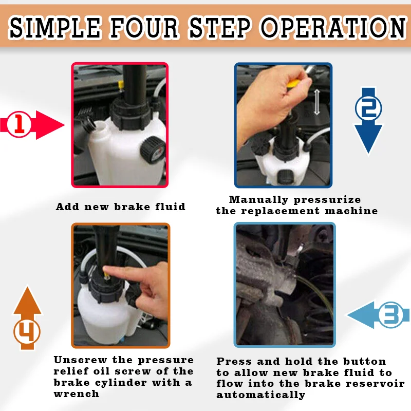 3L Versatile Transmission Oil Filling System with Adaptors
