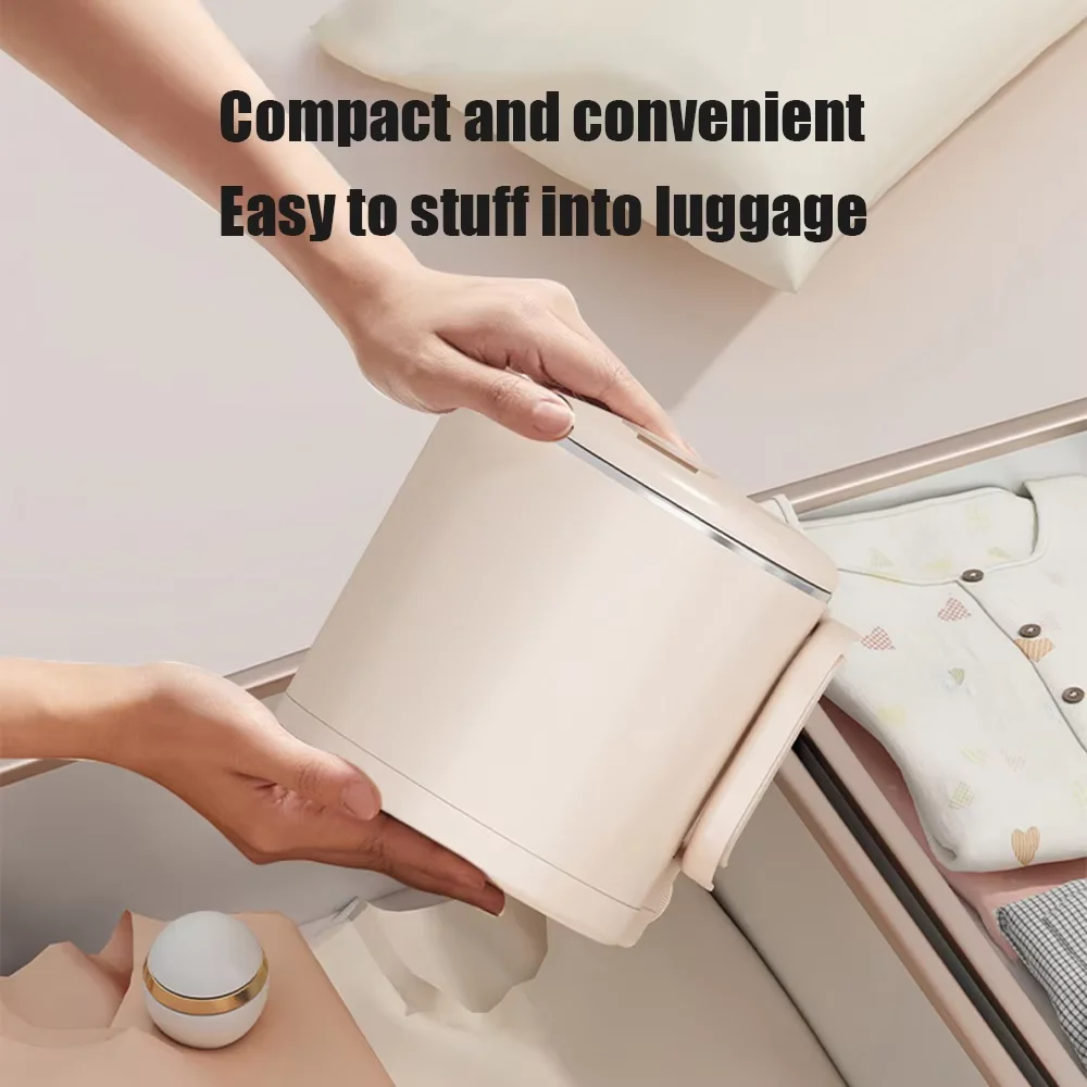 800ML Folding Portable Electric Water Multi-function Handheld Electric Water Electric Thermos Bottle Tourist Kettles For Travel 6