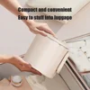 800ML Folding Portable Electric Water Multi-function Handheld Electric Water Electric Thermos Bottle Tourist Kettles For Travel 6