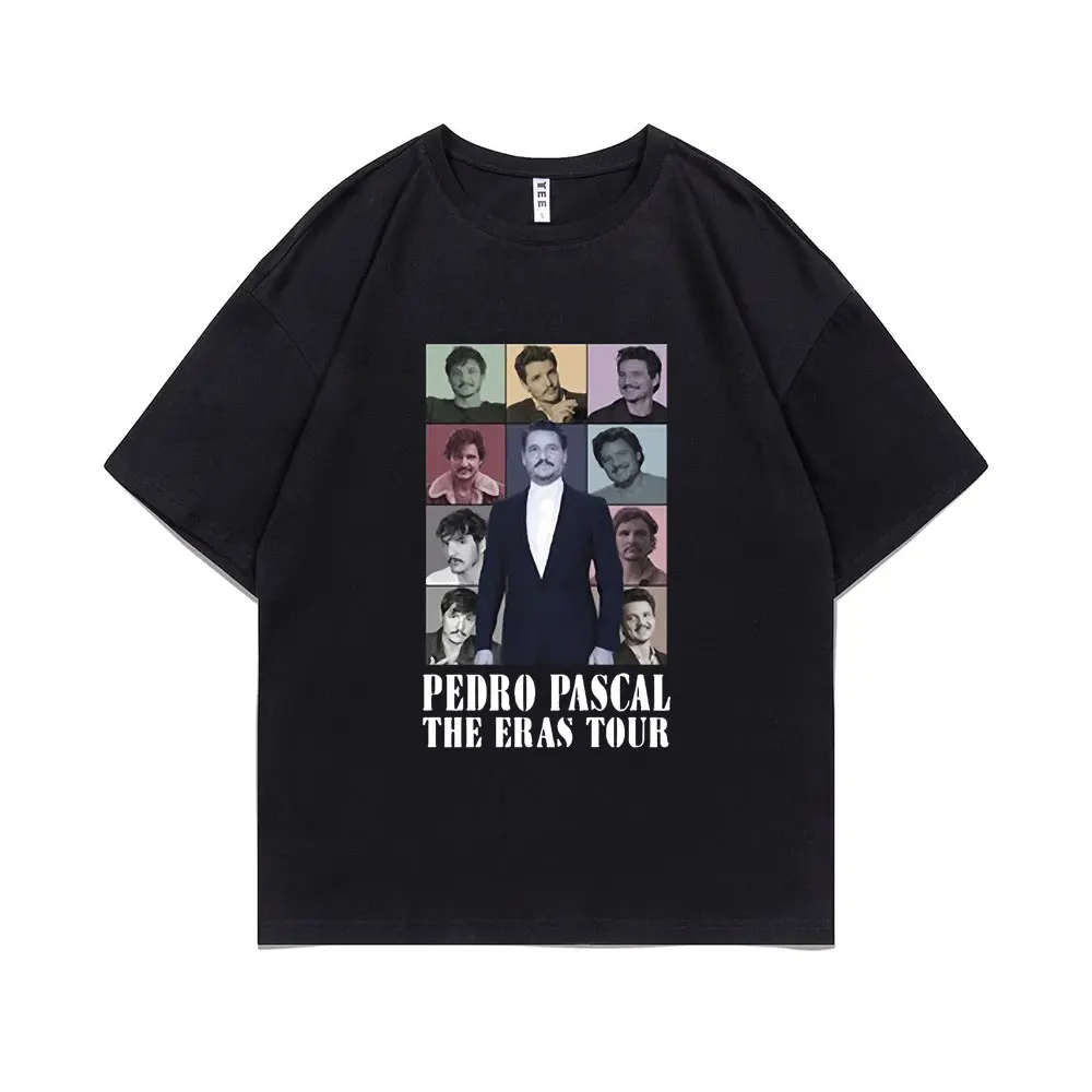 

Pedro Pascal The Eras Tour Graphic Print T-shirt Men Women Fashion Hip Hop Crewneck Tshirt Unisex Casual Pure Cotton T Shirts