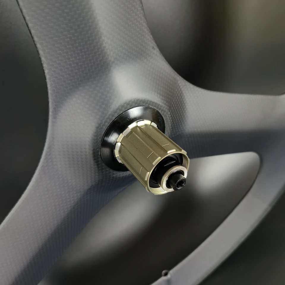 700c 3スポークカーボンホイールセット,深さ70mm,幅23mm,固定ギア